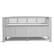 Angle. Simpli Home - Adams Entryway Storage Bench With Backrest - White.