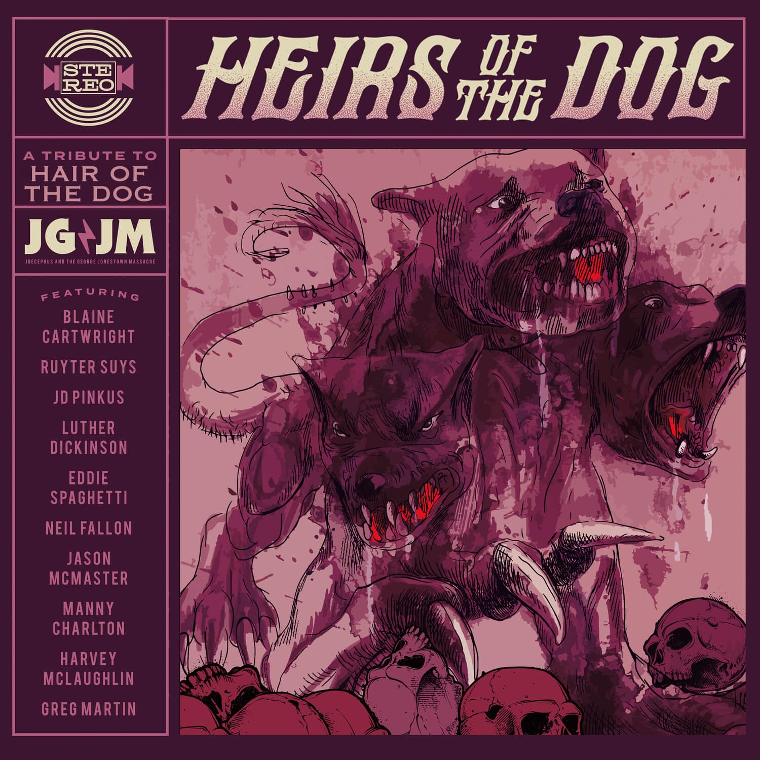 Joecephus & The George Jonestown Massacre - Heirs of the Dog: A Tribute to Hair of the Dog  - VINYL LP
