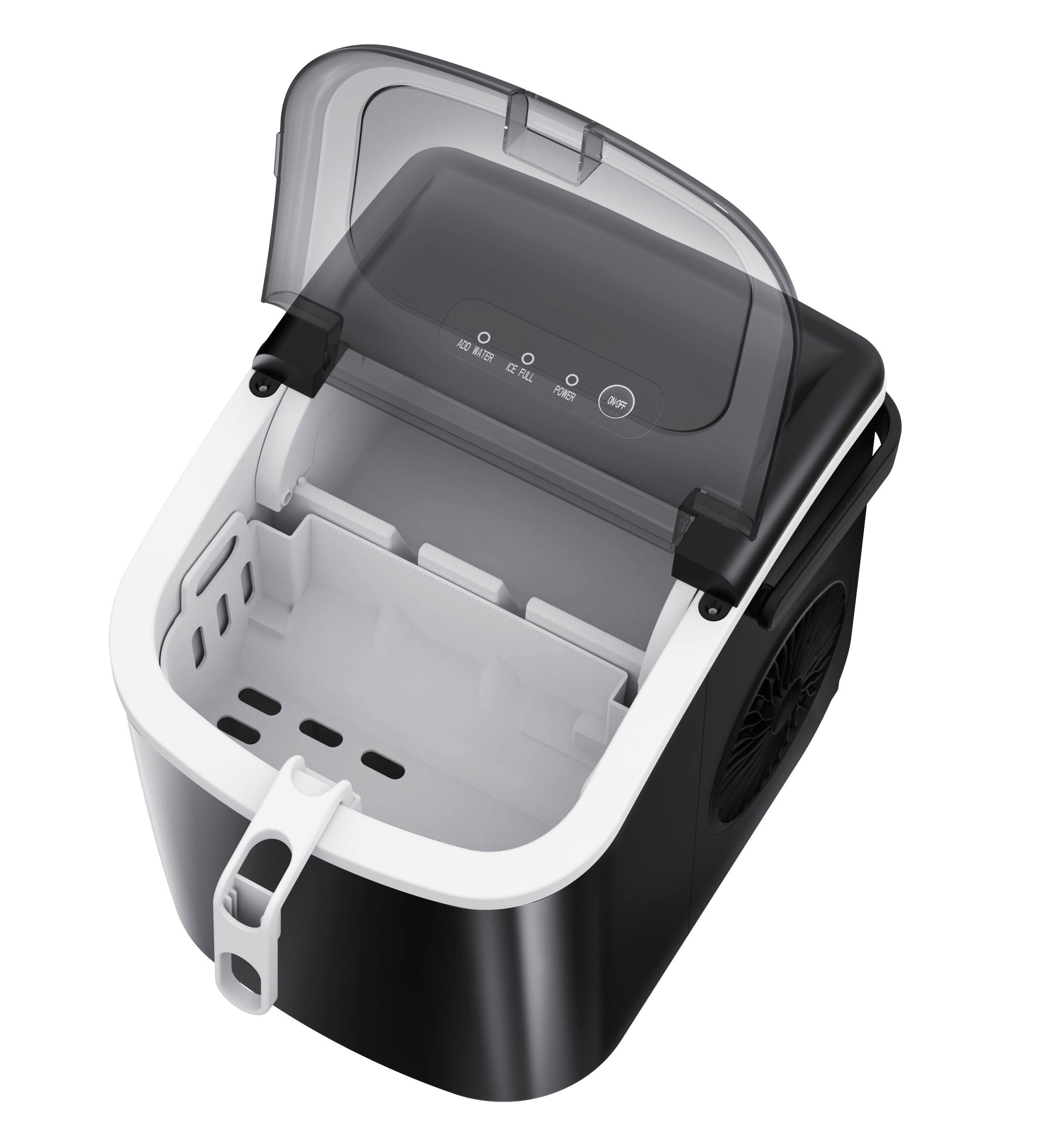 The text on the image reads:

- "ADD WATER"
- "OFF FULL"
- "POWER"
- "OFF"