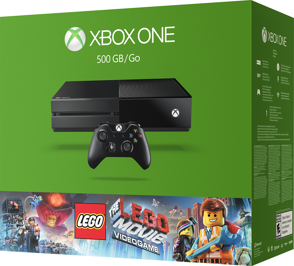 abortus naaien Oranje Best Buy: Microsoft Xbox One The Lego Movie Videogame Bundle Black 5C7-00143