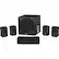 Front. Yamaha - 5.1 600 W Home Audio Speaker System - Black.
