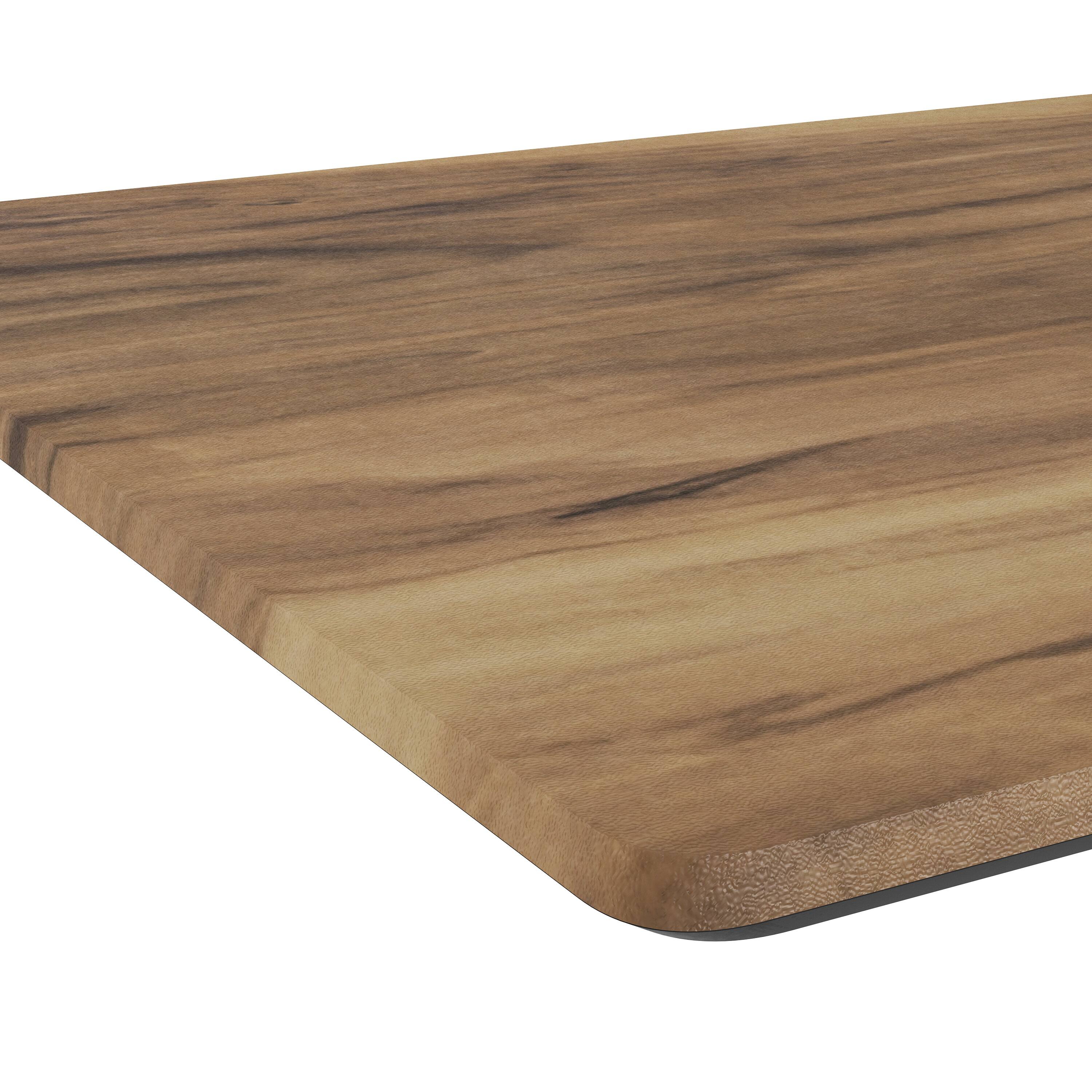 Alt View 9. Emma + Oliver - PureShield HPL Wrapped Tabletop, Seamless Edge, Scratch & Stain Resistant, Commercial Grade - Natural.