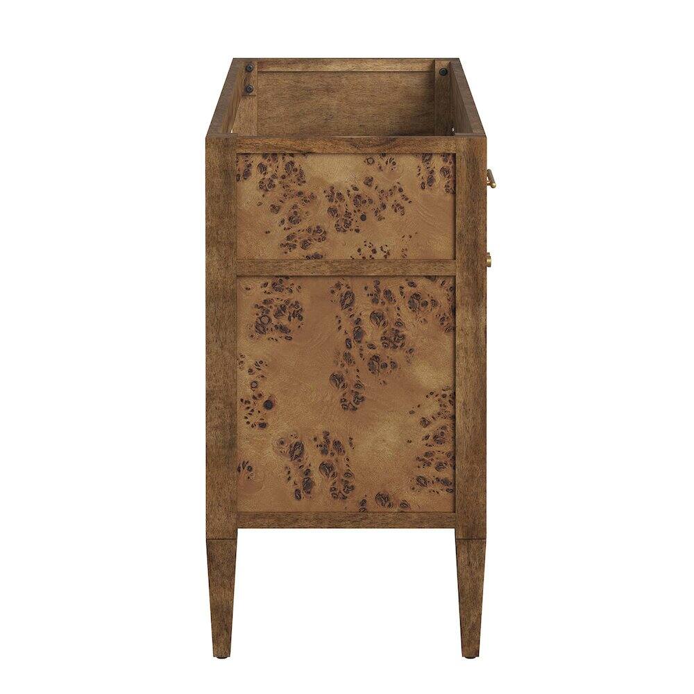 Alt View 1. Modway - Elysian 48" Wood Bathroom Vanity Cabinet (Sink Basin Not Included) - Brown.