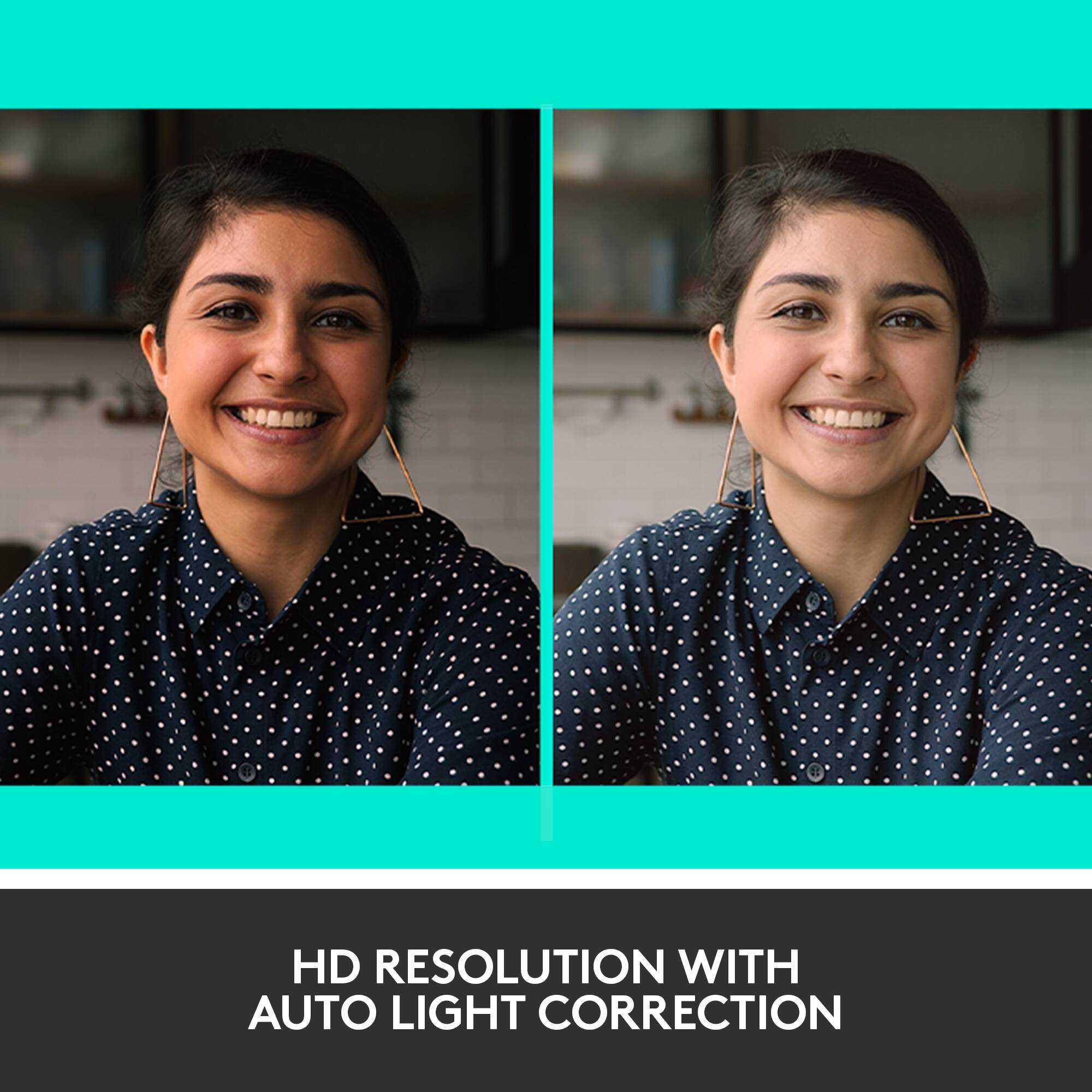 HD RESOLUTION WITH AUTO LIGHT CORRECTION