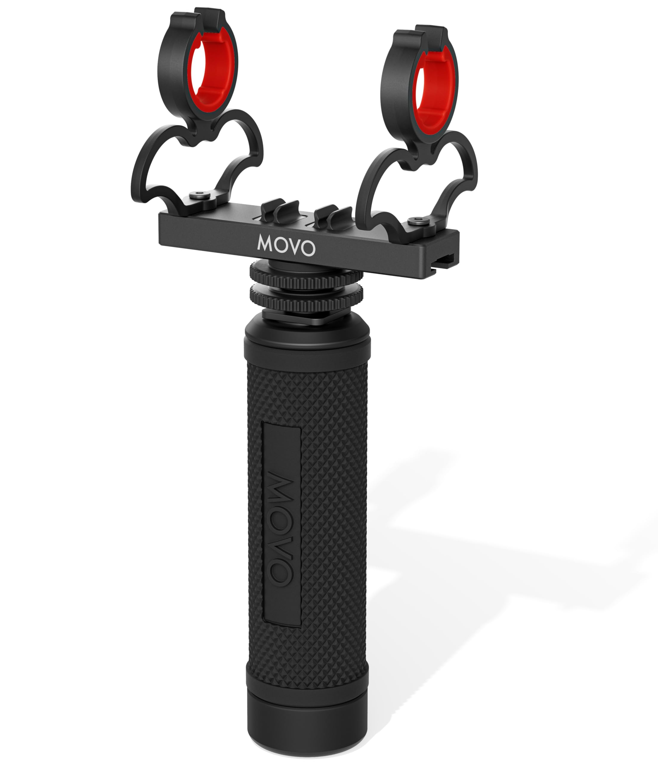 MOVO - SM6H Ultraflex Premium Shockmount for Shotgun Microphones with Grip Handle