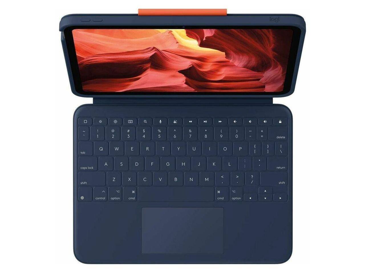 Logitech Rugged Combo 4 Touch Rugged Keyboard/Cover Case (Folio