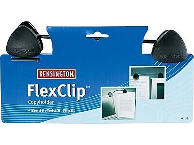 Kensington FlexClip™ Copyholder  
Bend It. Twist It. Clip It.  
62051