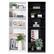 Alt View 14. CorLiving - Teo Collection 5-Tier Floor-Standing Bookcase - White.
