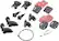 Alt View 11. Dynex™ - Advanced Accessory Kit for GoPro Action Camera - Black.