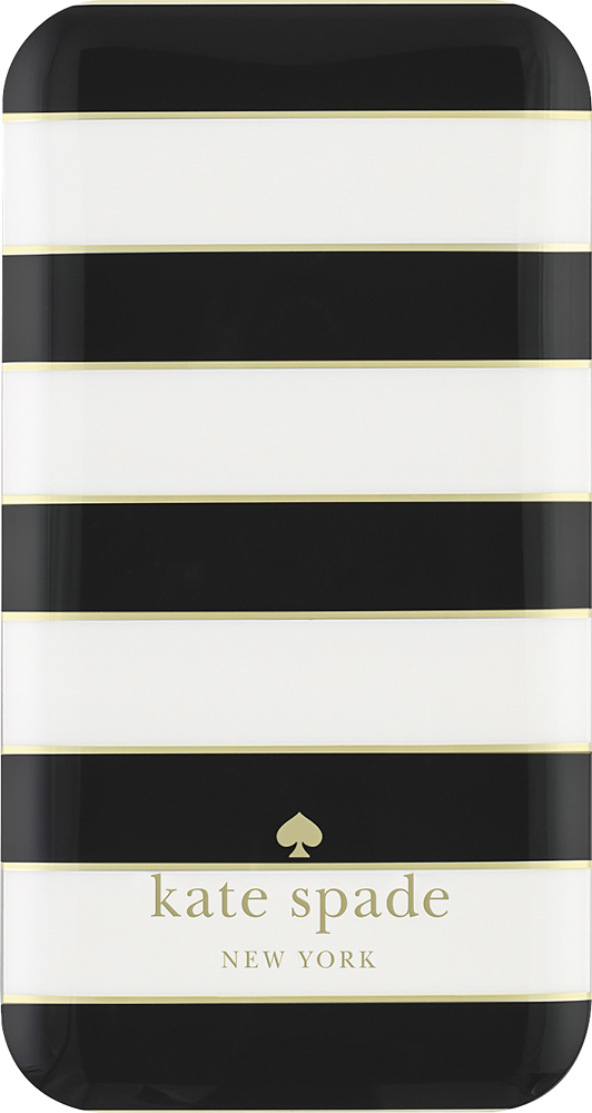 Customer Reviews: kate spade new york Portable Charger Candy Stripe  Black/Cream/Gold KSPW-209-CSBCG - Best Buy
