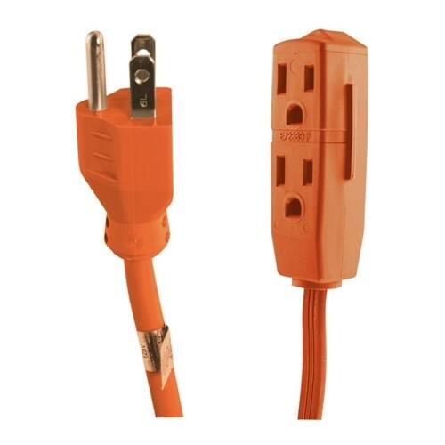 Front Standard. GE - 3-Outlets Power Strip.