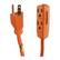 Front Standard. GE - 3-Outlets Power Strip.
