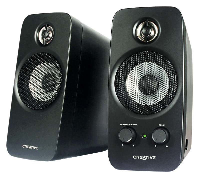 Creative Inspire T10 2.0 Speakers (2-Piece) Multi MF1601 - Best Buy