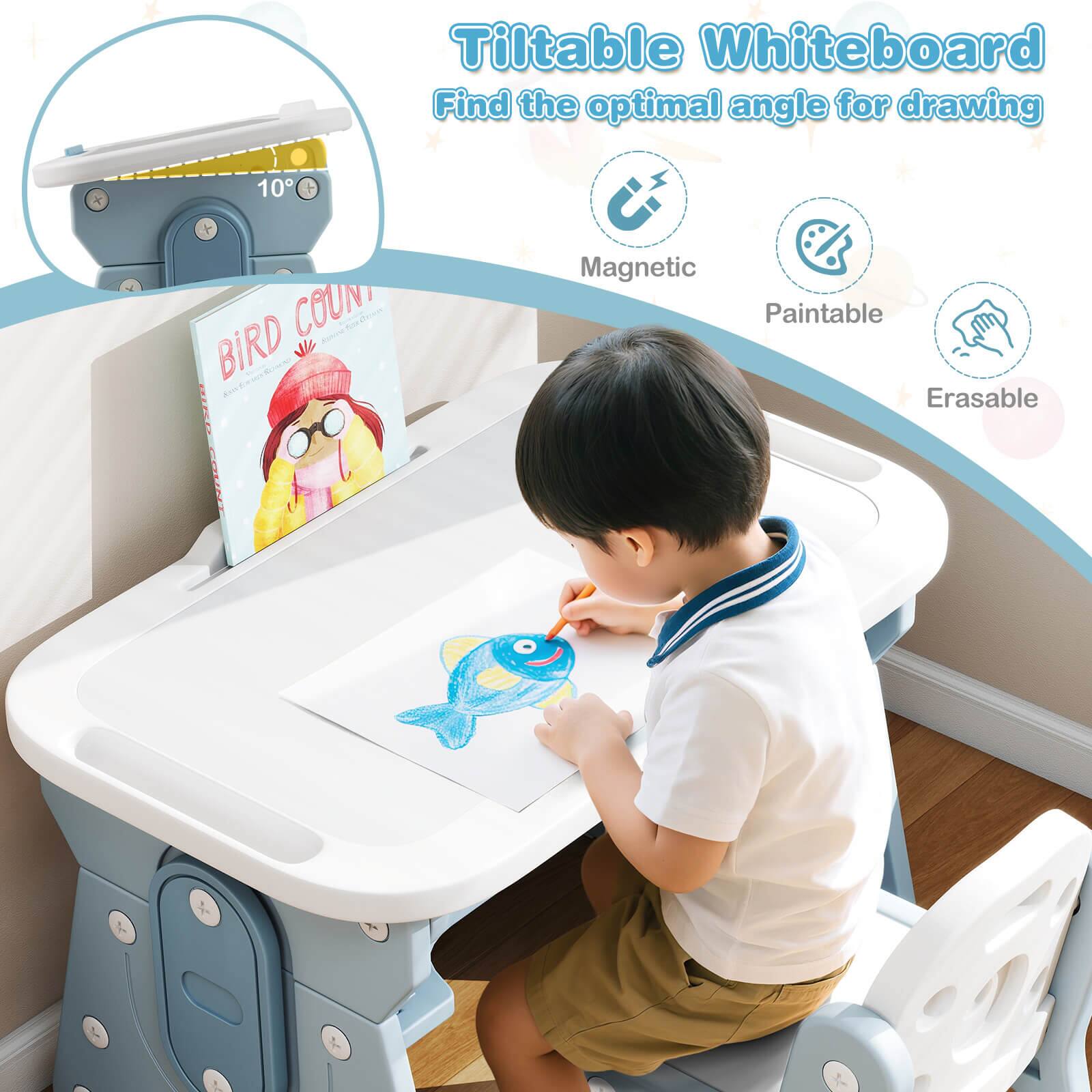 Tiltable Whiteboard  
Find the optimal angle for drawing  

Magnetic  
Paintable  
Erasable  

BIRD COUNT