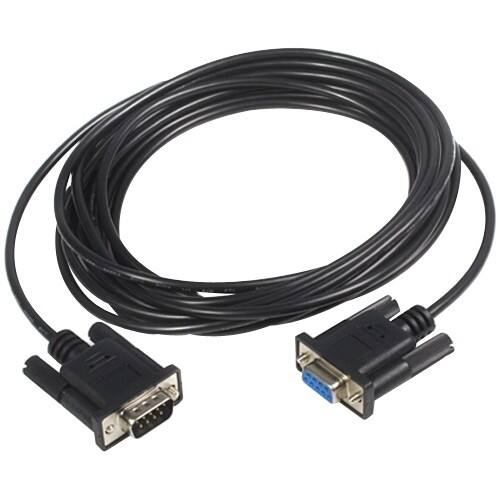 Front Standard. Startech - Smart UPS Serial Cable - Black.