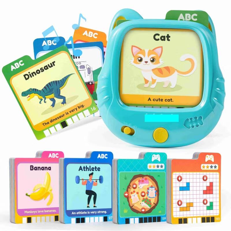 ABC ABC Dinosaur ABC ABC Cat big. The dinosaur is very big. ABC ABC Cat A cute cat. ABC ABC Banana Athlete + + Monkeys love bananas. An athlete is very strong.