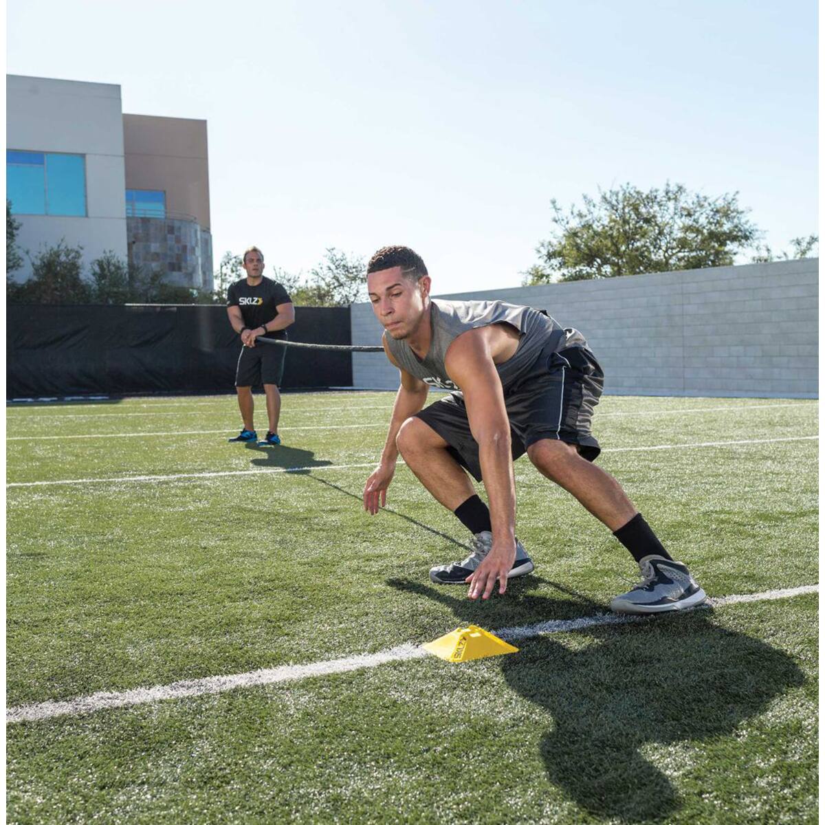 Alt View 1. SKLZ - SKLZ Recoil 360 Resistance Trainer - Black - Black.