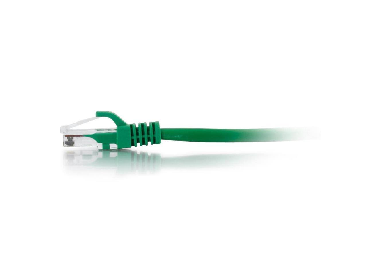 Alt View 2. Cables to Go - C2G 50779 1 ft. Cat6a Snagless Unshielded (UTP) Ethernet Network Patch Cable - Green.