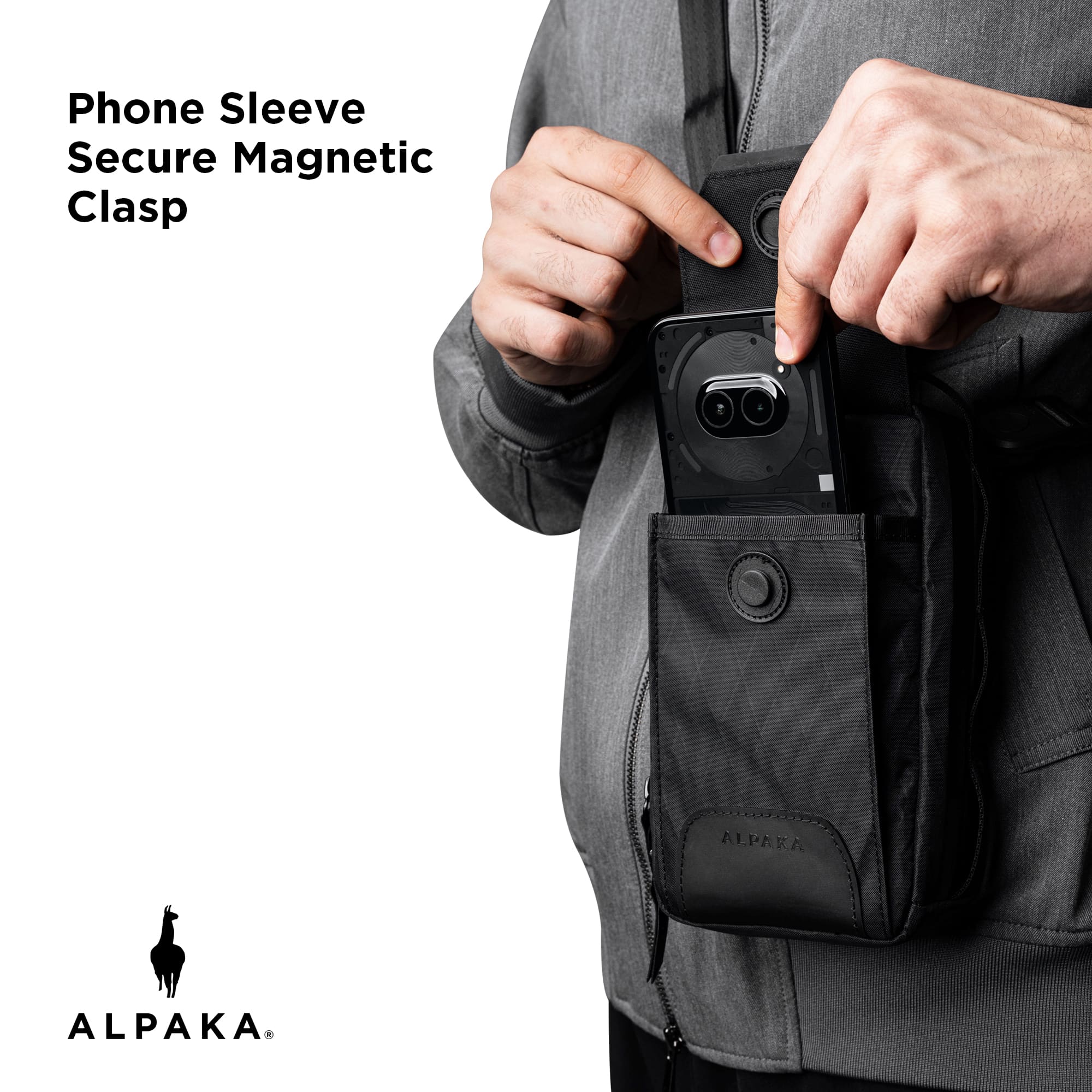 ALPAKA Modular Sling V2 MIini Sling Bag for Phone, Magnetic Quick