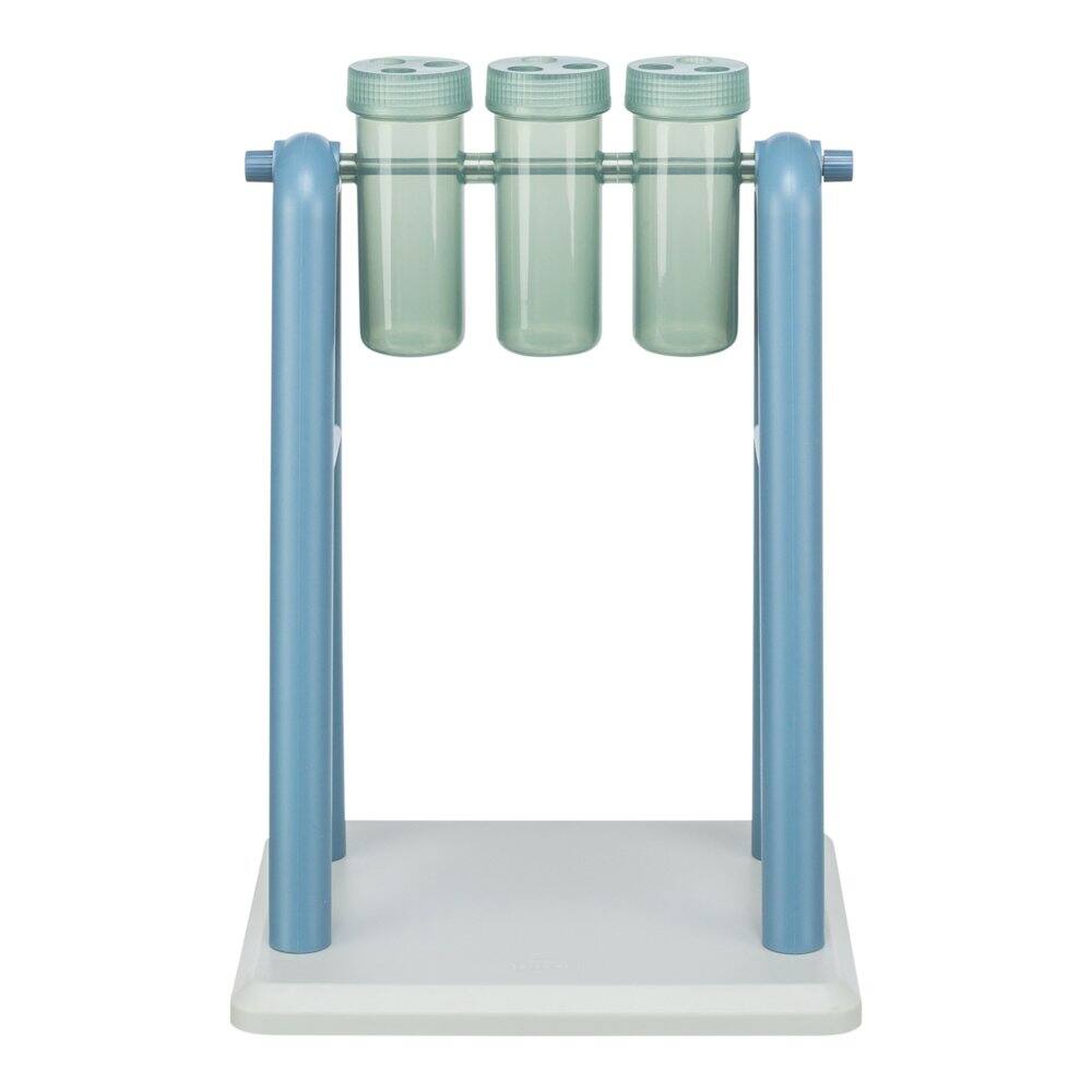 Front. TRIXIE - Mad Scientist Turn Around Strategy Game, Level 2 Dog Puzzle Toy, Dog Activity - White/Blue.