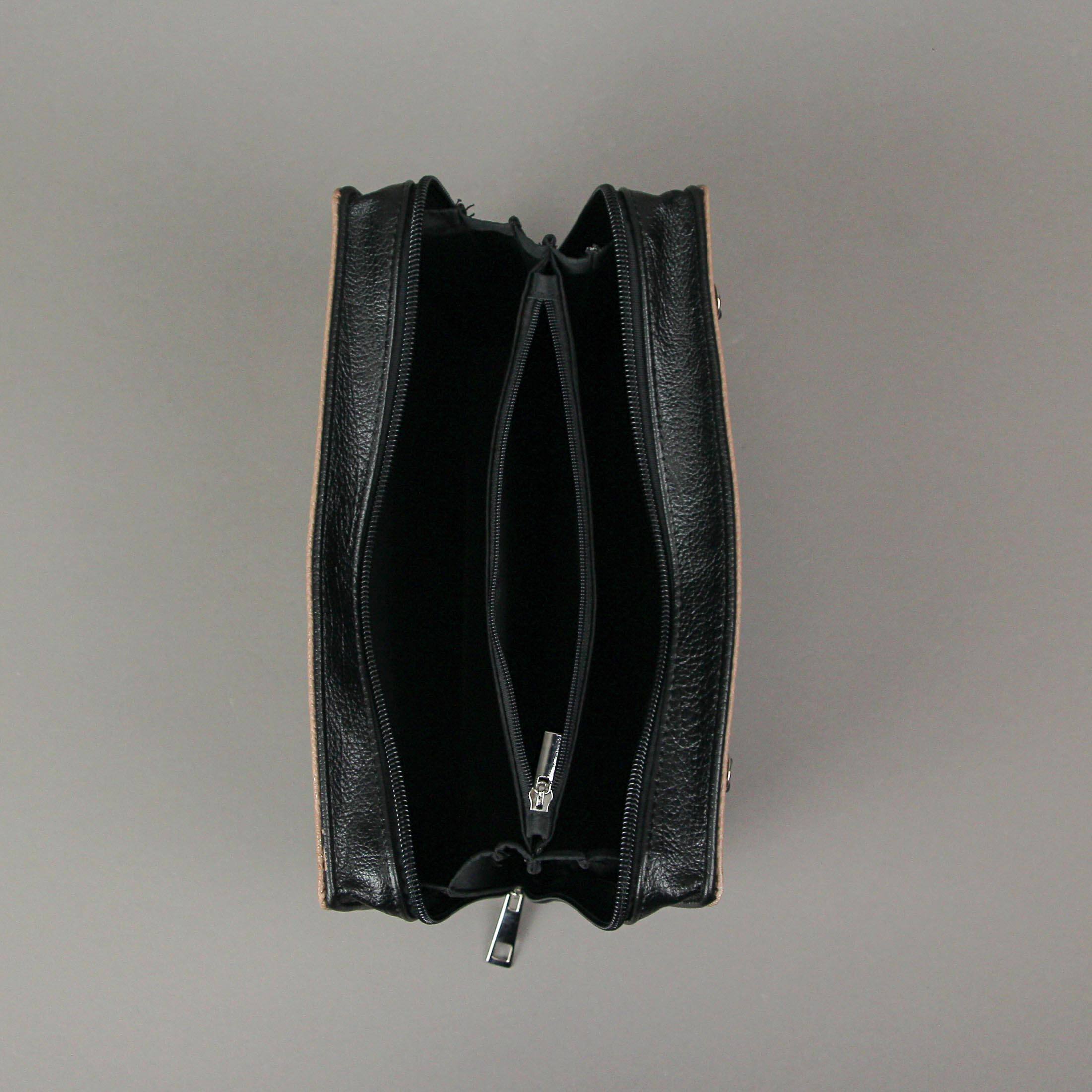 Alt View 5. Things2Die4 - Brown Vinyl The Call Of Cthulhu Lovecraft Book Handbag Novelty Clutch Purse Crossbody Bag - Multicolored.