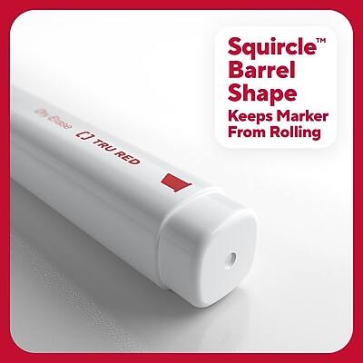 Squircle™ Barrel Shape Keeps Marker From Rolling

CJ TRU RED