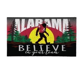 Evergreen Enterprises - Alabama Crimson Tide 28" x 16" Bigfoot Believe in Your Team Turf Door Mat - Multicolor