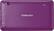 Back. DigiLand - 7" - Tablet - 8GB - Purple.
