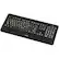 Alt View 11. AZIO - Vision Wired Keyboard with Back Lighting - Black.