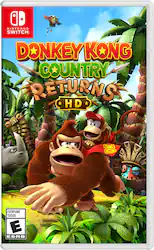 Donkey Kong Country Returns HD - Nintendo Switch – OLED Model, Nintendo Switch, Nintendo Switch Lite - Front_Zoom