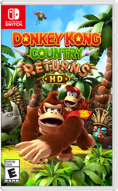 Donkey Kong Country Returns HD Nintendo Switch – OLED Model, Nintendo Switch, Nintendo Switch Lite