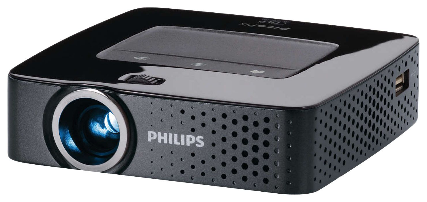Proyector Philips Picopix Max One PPX520/INT 1080 Px DLP Negro