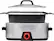 Alt View 1. CHEFMAN - 6-Quart Slow Cooker - Silver.