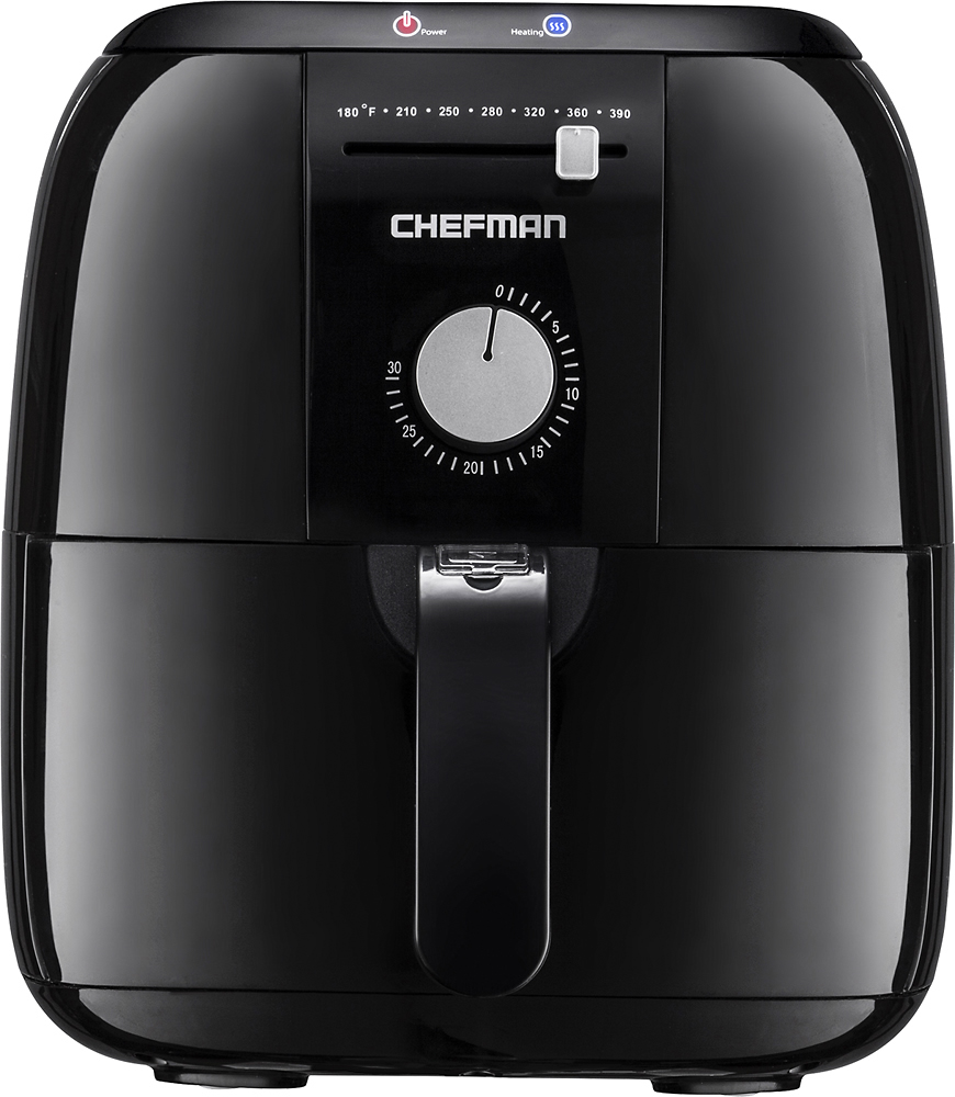 Chefman Air Fryer, 5 Qt., Digital Air Fryer, Matte Black RJ38-5-T-BLACK -  The Home Depot