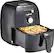 Alt View 12. Chefman - 2.5L Analog Air Fryer - Black.