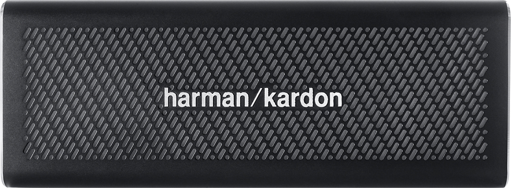 Tålmodighed til stede Hane Best Buy: Harman/kardon One Portable Bluetooth Speaker Black HKONEBLKUS