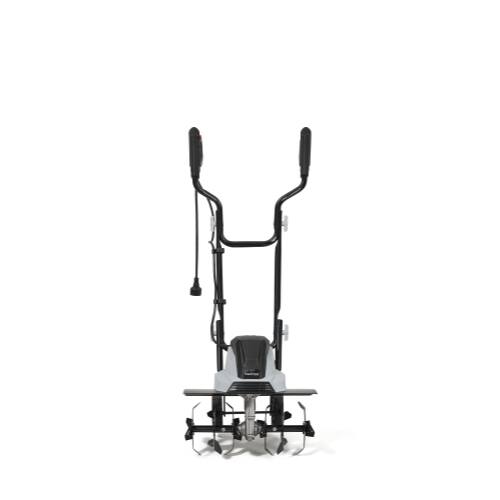 Angle. Dapper Supply - Dapper Supply 18 Inch Electric Tiller Cultivator 15 Amp Corded Rototiller with 6 Steel Tines - Black.