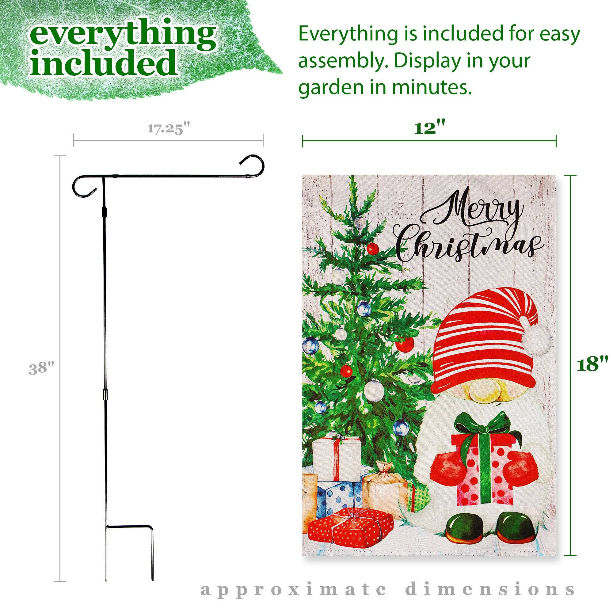 Everything is included for easy assembly. Display in your garden in minutes.

17.25" 12" 38" 18" approximate dimensions