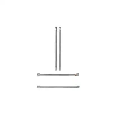 Front. Café - Refrigeration Handle Kit for CIP36NP2VS1 and CIP36NK6ZII - Brushed Stainless.