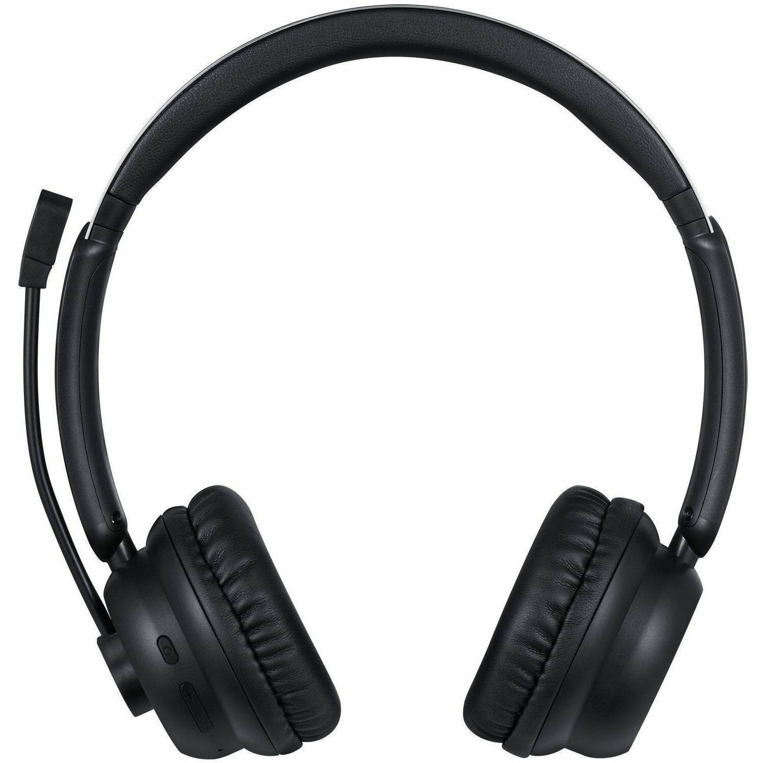 Alt View 2. Adesso - Adesso Xtream P900 Bluetooth & AUX Headphone With Noise Cancelling Microphone - Stereo - Mini-phone (3.5mm), AUX, USB - Unknown.