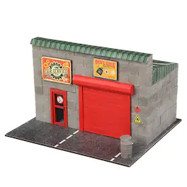 Wise Elk - Car Service Station Mini Brick Building Kit, 150 pcs - Multicolor
