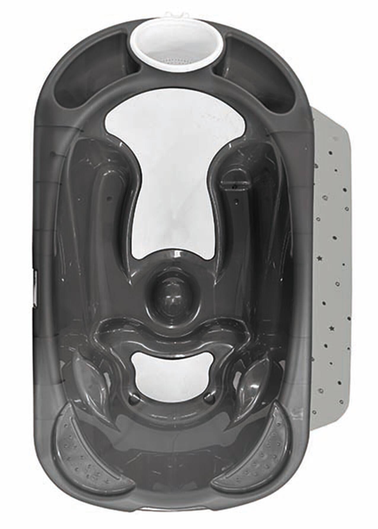 Left. Sorelle - Bagnetto Cambio Baby Bath - Gray.