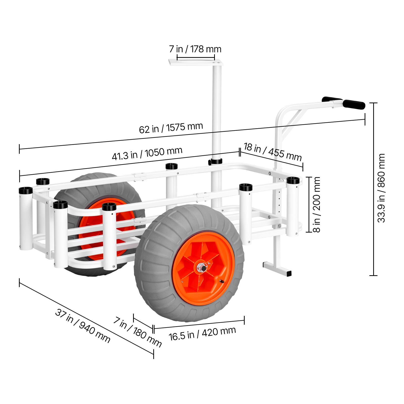 7 in / 178 mm  
62 in / 1575 mm  
41.3 in / 1050 mm  
18 in / 455 mm  
8 in / 200 mm  
33.9 in / 860 mm  
37 in / 940 mm  
7 in / 180 mm  
16.5 in / 420 mm