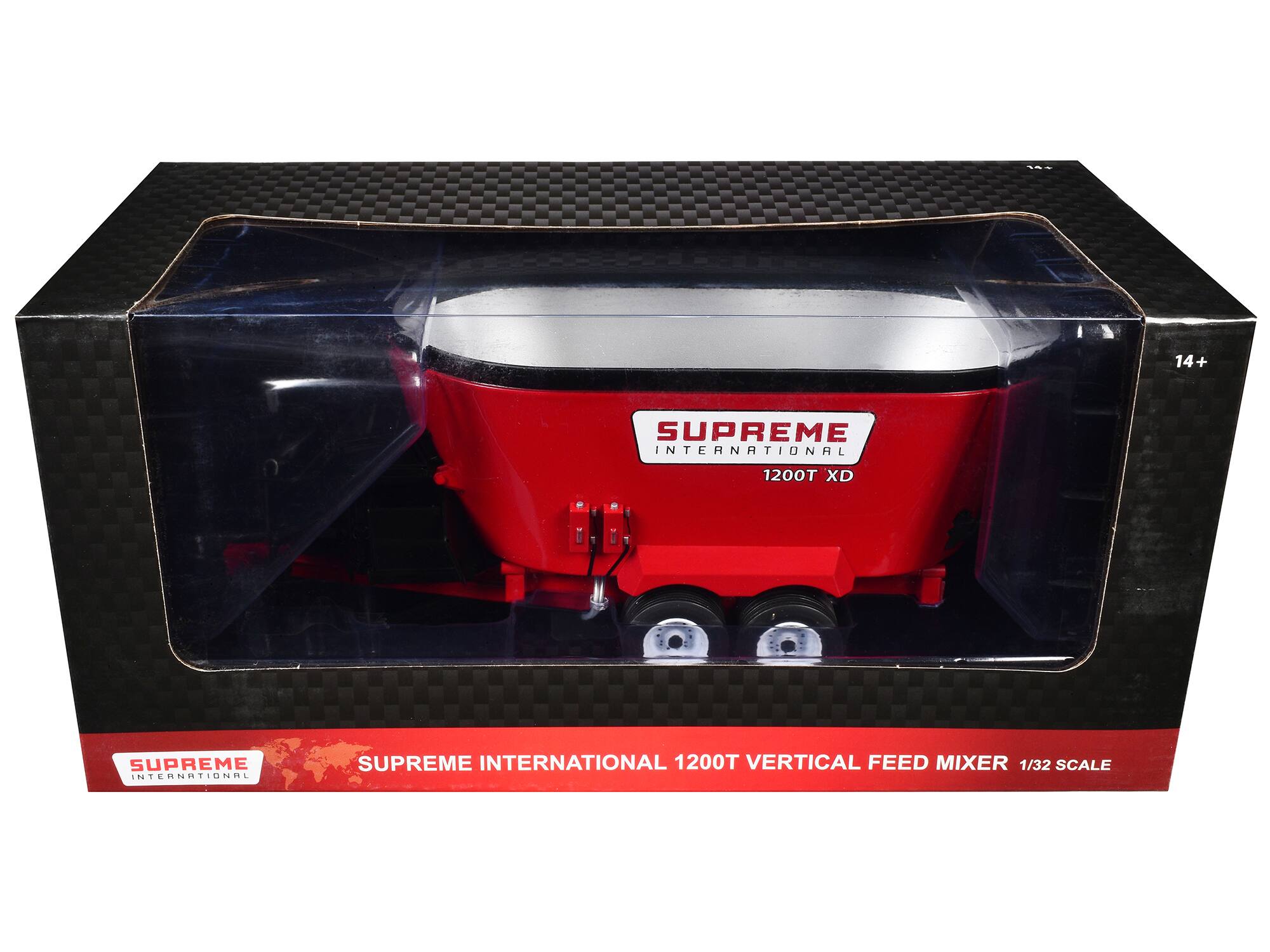 SpecCast Collectibles - Supreme International 1200T Vertical Feed Mixer Red 1/32 Diecast Model by SpecCast