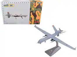 Herpa - General Atomics MQ-9A Reaper Block 5 UAV USAF NY Air National Guard 108th Attack Sq 1/72 - Gray