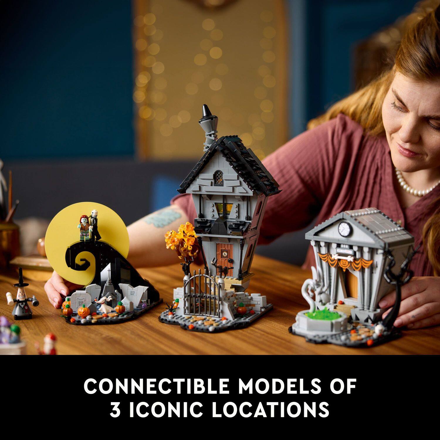 Connectible Models of 3 Iconic Locations
