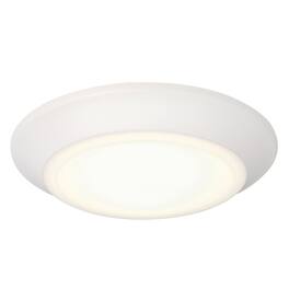 Westinghouse - Color Changing Technology 1.25 in. H X 7.5 in. W X 7.5 in. L Frost White Ceiling Fixture