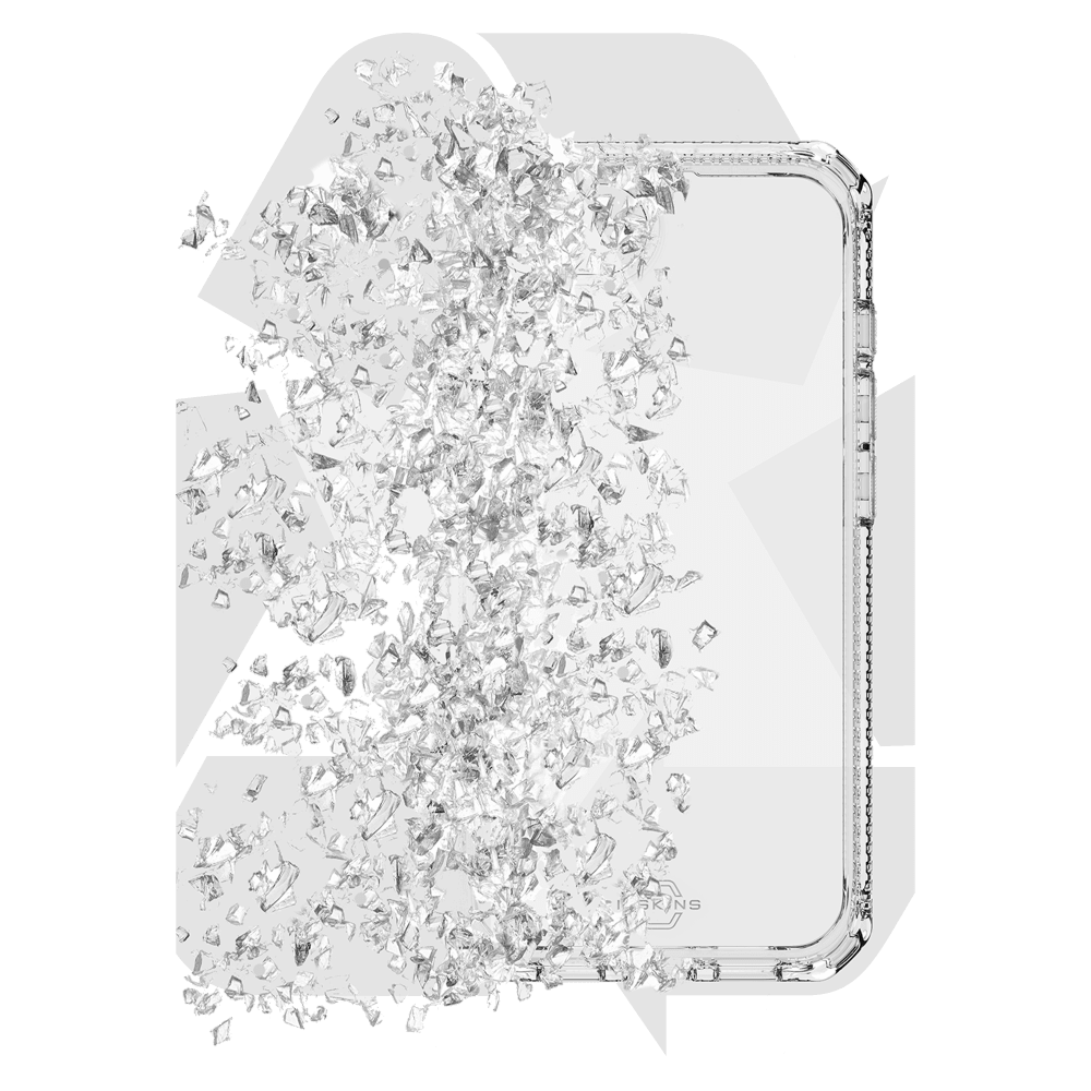 Alt View 7. Itskins - Spectrum_R Clear Case for Apple iPhone 16e / iPhone 15 / iPhone 14 / iPhone 13 - Clear.