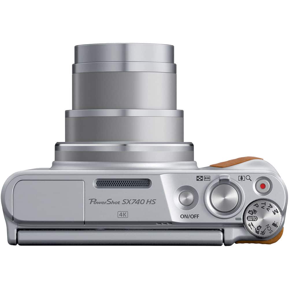 Canon PowerShot SX740 HS Digital Camera Silver 40x Zoom 4K Travel