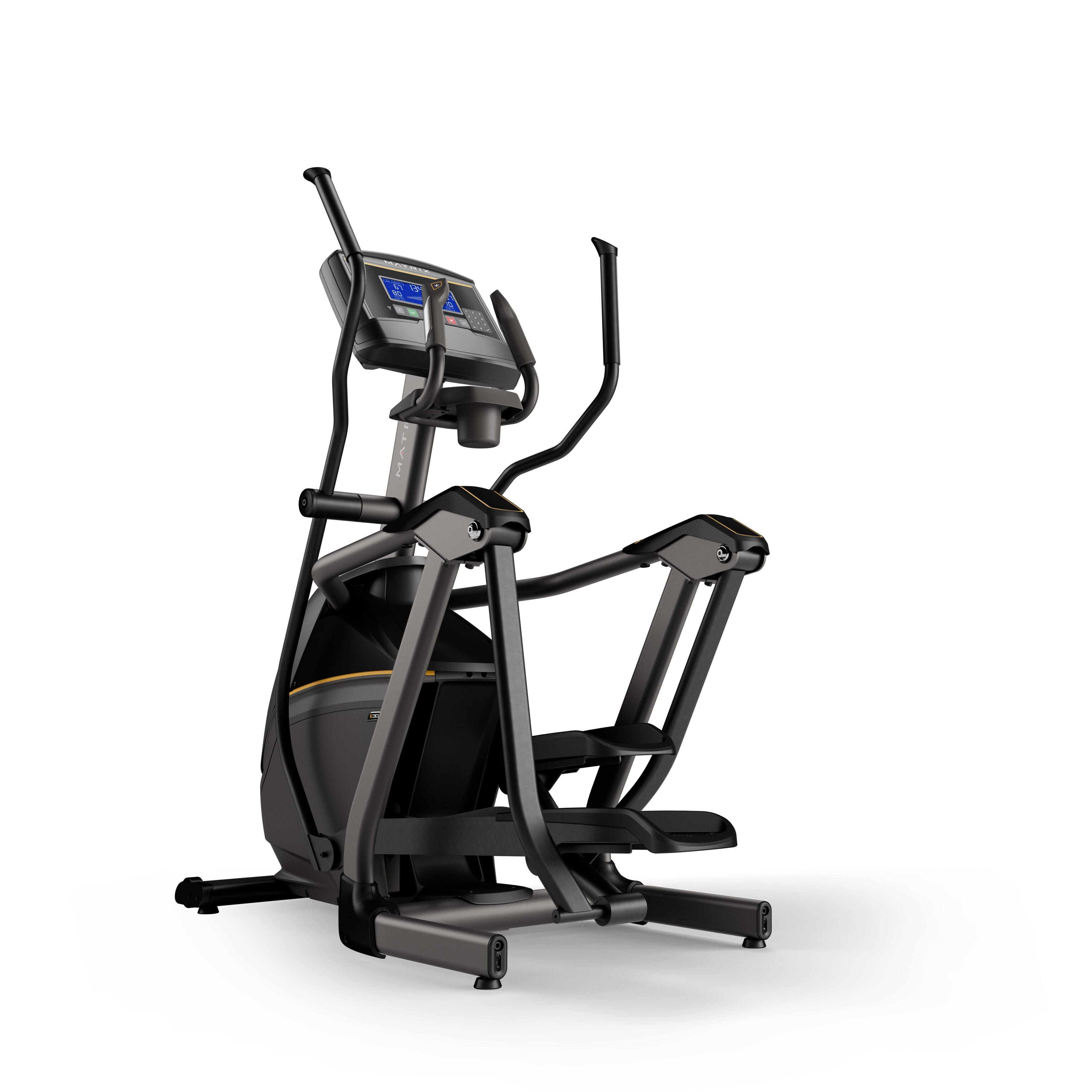 Alt View 12. Matrix - E30 Elliptical with 8.5" XR Console - Black.